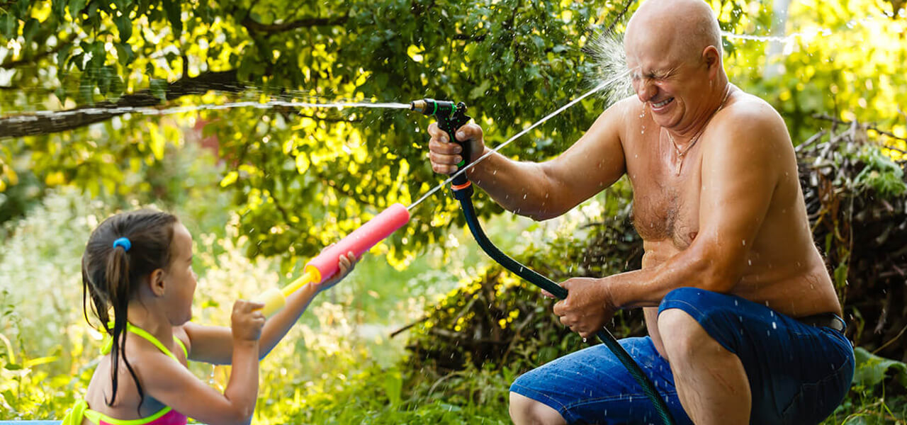 Grandfather & Girl