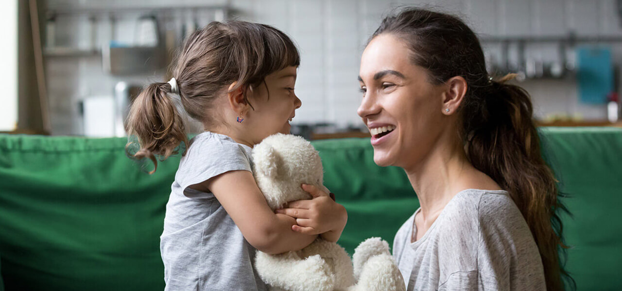 Mum & Toddler Daughter